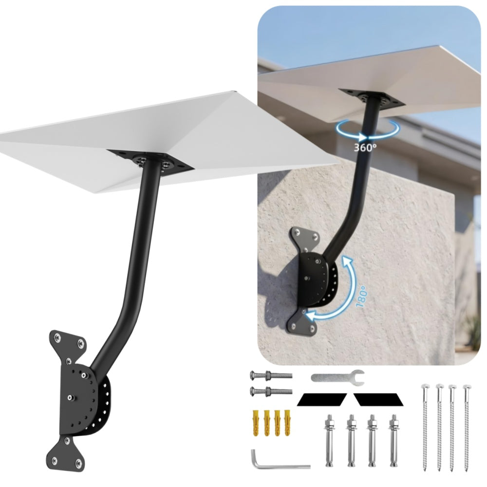 NOZOMI Starlink Gen 3/4 Heavy-Duty Wall Roof Mount