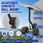 NOZOMI Starlink Gen 3/4 Wall Roof Mount