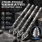 NOZOMI 4-Edge Serrated Masonry Drill Bits