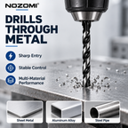 NOZOMI Arrowhead Tile & Glass Drill Bits | 3–12 mm & 7-Piece Set
