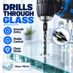 NOZOMI Cross-Tip Multi-Material Drill Bit | 1/4-Inch Hex Shank