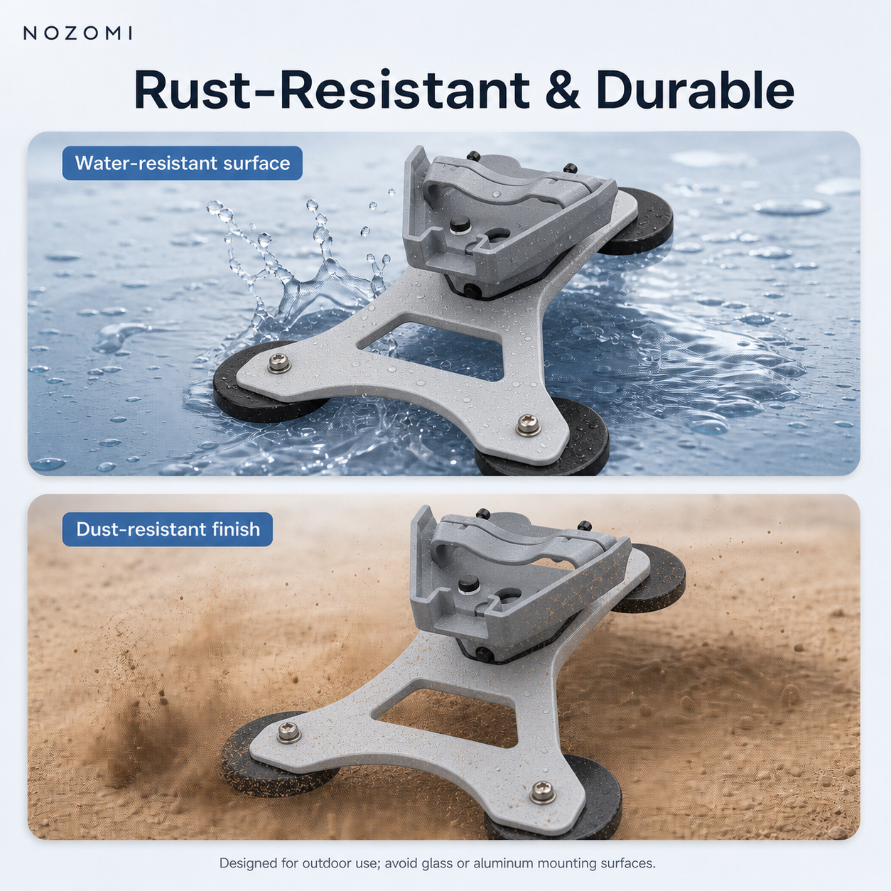 Rust-resistant and durable Starlink Mini mount for outdoor use